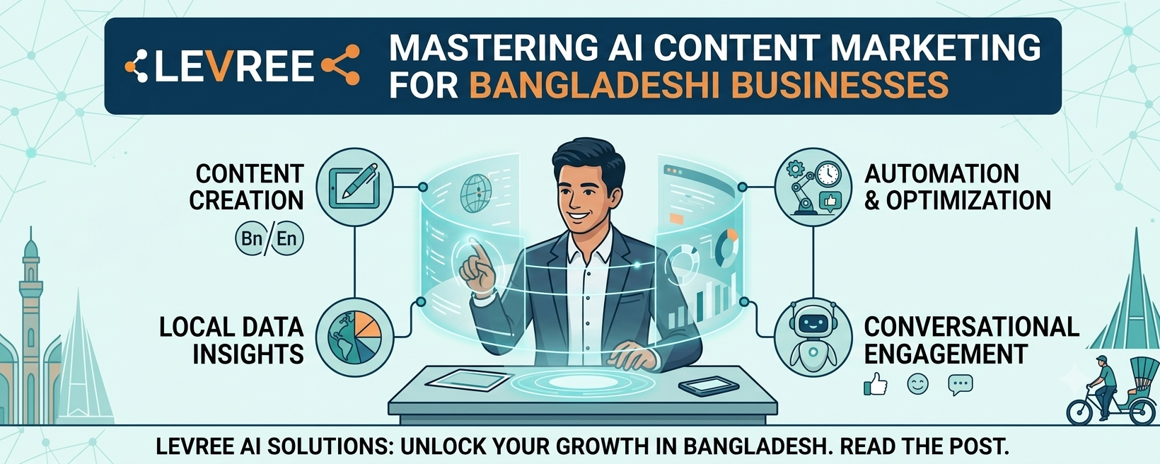 How Bangladeshi Businesses Can Use AI for Content Marketing