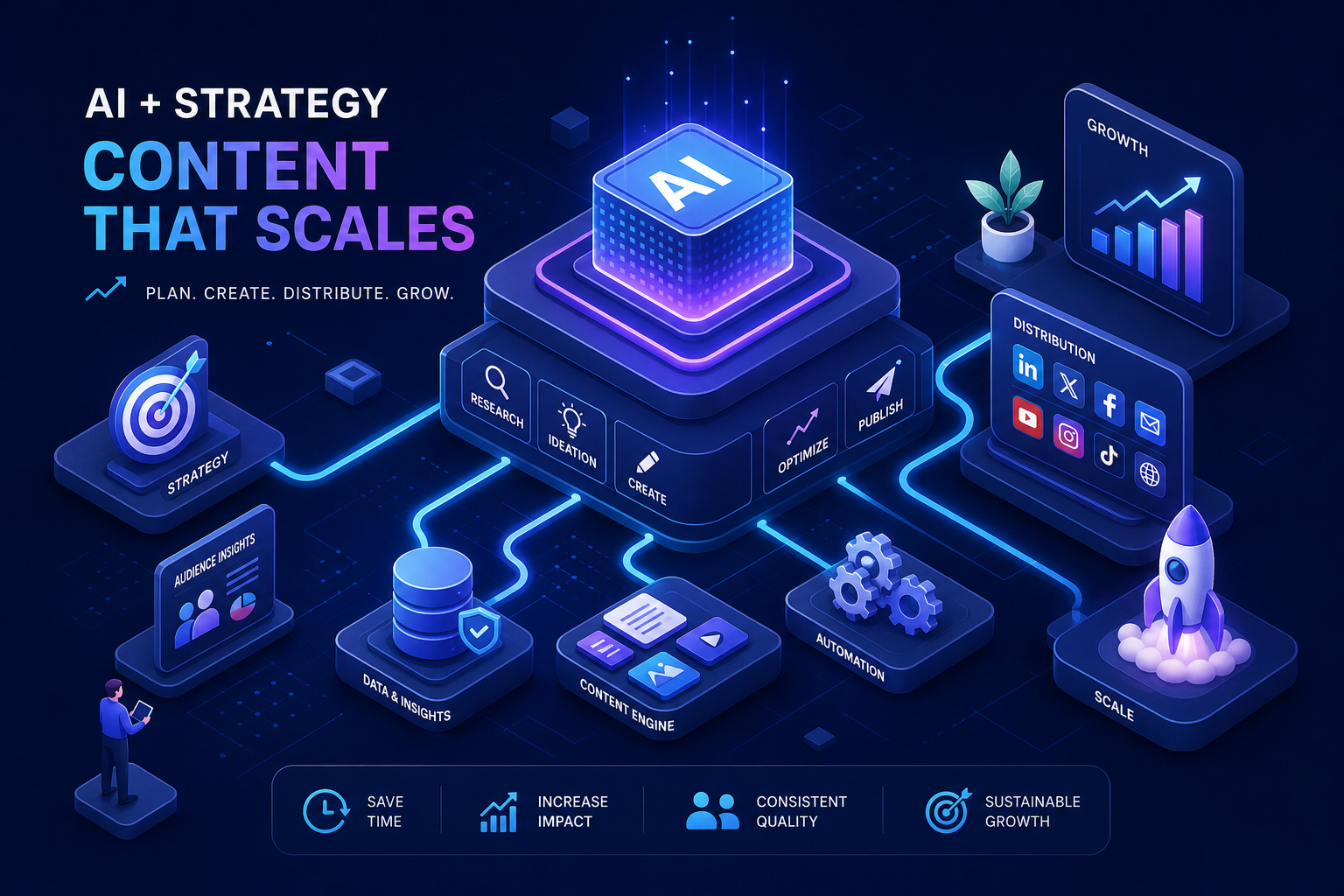 How to Build an AI Content Strategy That Actually Scales