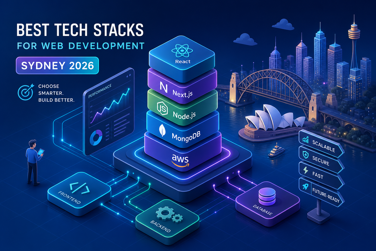 Best tech stacks for web development in sydney 2026 which one should you choose