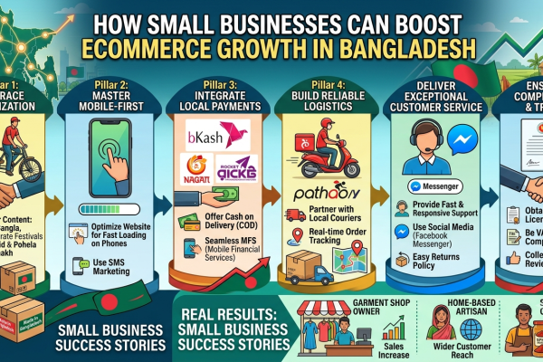 How Small Businesses Can Boost Ecommerce Growth in Bangladesh